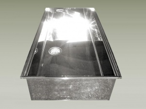 piani cucina inox